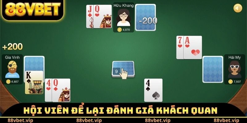 Nhiều hội viên để lại đánh giá khách quan