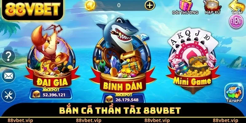 Bắn Cá Thần Tài - Chinh Phục Giải Thưởng Khổng Lồ Từ Boss 1 Bắn cá thần tài 88VBET