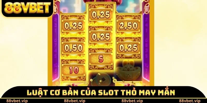 Nổ Hũ Thỏ May Mắn - Bí Quyết Săn Jackpot Không Lo Lỗ Vốn 2 Luật cơ bản của slot Thỏ May Mắn