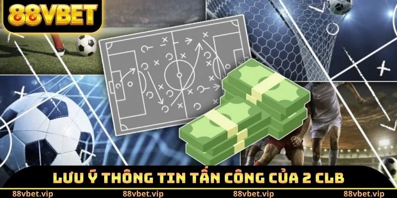 Kèo Chấp 3/4 - Định Nghĩa Và Cách Tính Thắng Thua Chính Xác 3 Lưu ý thông tin tấn công của 2 CLB